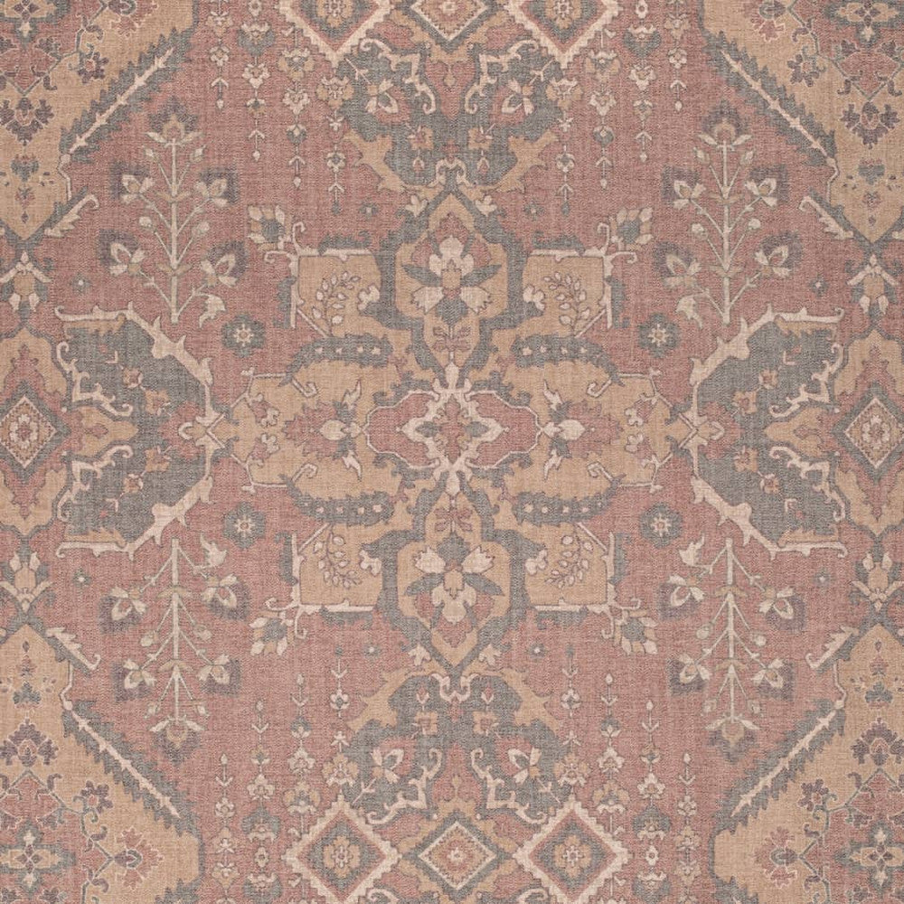 D4116 by Charlotte Designer Fabric Cultural Motifs 50% Polyester, 24% Cotton, 14% Linen, 12% Viscose Turkey Exceeds 90,000 Wyzenbeek Rubs (Heavy Duty) Horizontal 27" x Vertical 27" 54 Inches - Swanky Fabrics -