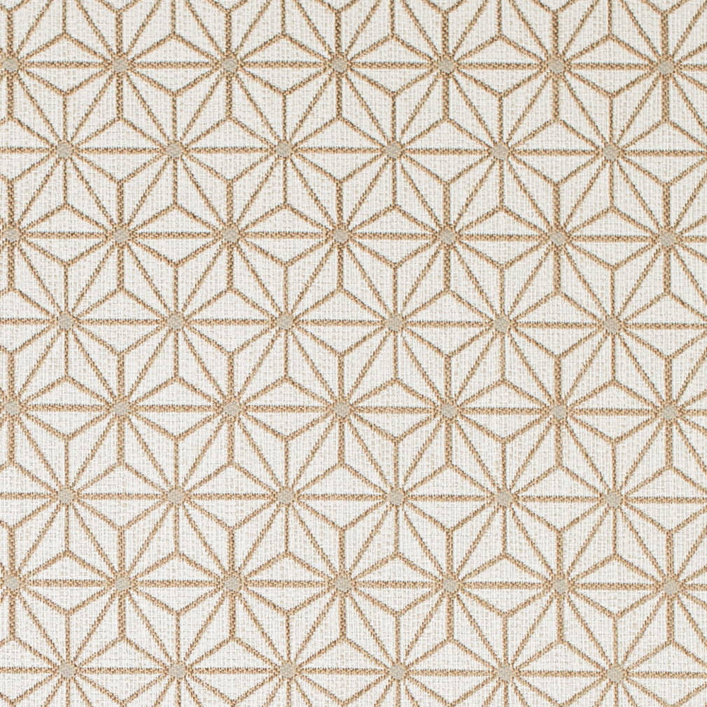 D4316 Sand by Charlotte Fabric Vibrant Wovens II 100% Solution Dyed Polyester, Waterproof Backing Asia Exceeds 100,000 Wyzenbeek Rubs (Heavy Duty) Horizontal 1.5" x Vertical 2.5" 54 Inches - Fabric Carolina -