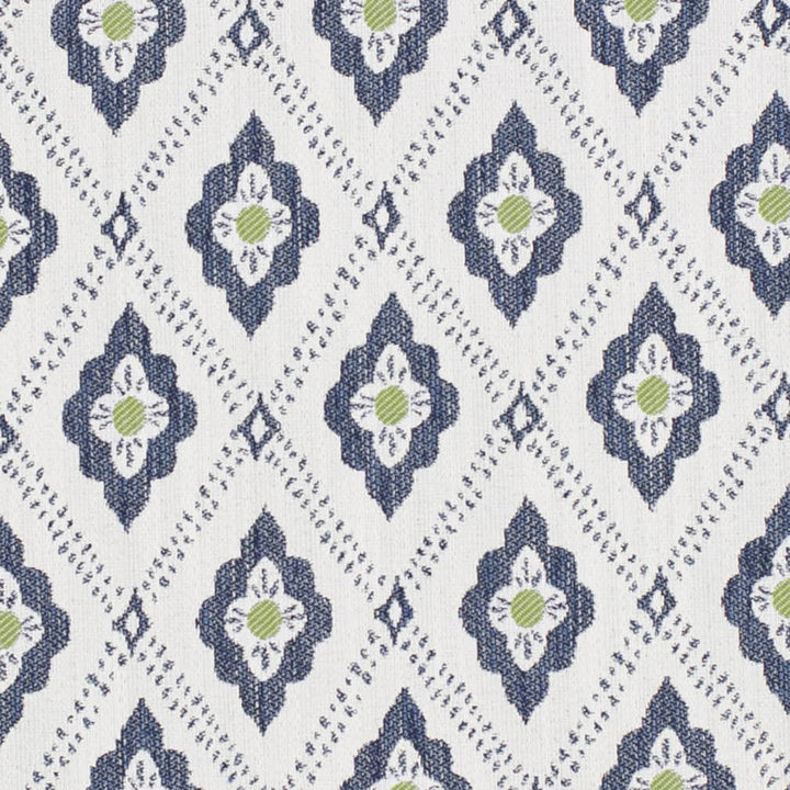 D4330 Sapphire by Charlotte Fabric Vibrant Wovens II 100% Solution Dyed Polyester, Waterproof Backing Asia Exceeds 100,000 Wyzenbeek Rubs (Heavy Duty) Horizontal 3" x Vertical 4.5" 54 Inches - Fabric Carolina -