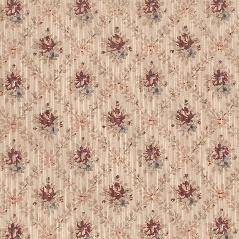 D4362 Primrose by Charlotte Fabric Tapestry Classics III 70% Polyester, 30% Cotton Asia Exceeds 120,000 Wyzenbeek Rubs (Heavy Duty) Horizontal 4.5" x Vertical 5" 54 Inches - Fabric Carolina -