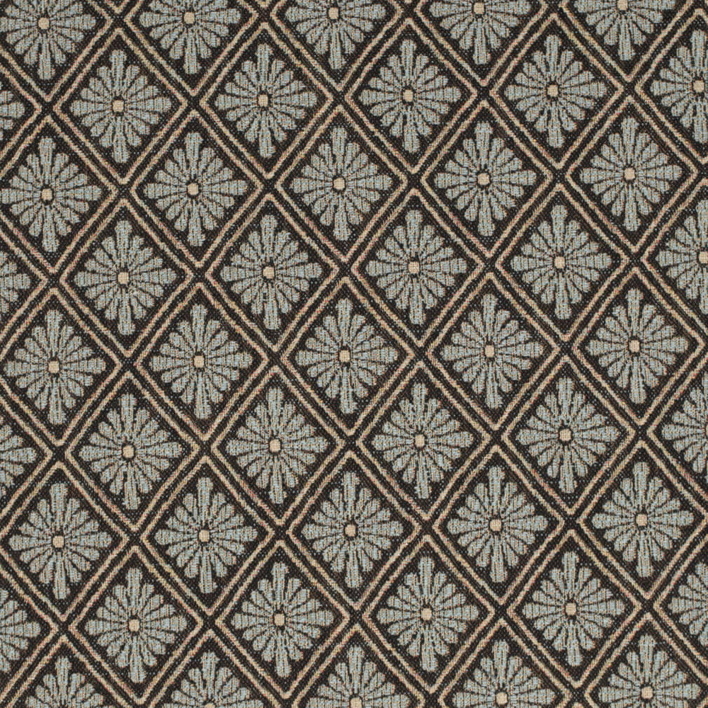 D4394 Midnight Sky by Charlotte Fabric Tapestry Classics III 100% Polyester Asia Exceeds 90,000 Wyzenbeek Rubs (Heavy Duty) Horizontal 2" x Vertical 2.5" 54 Inches - Fabric Carolina -
