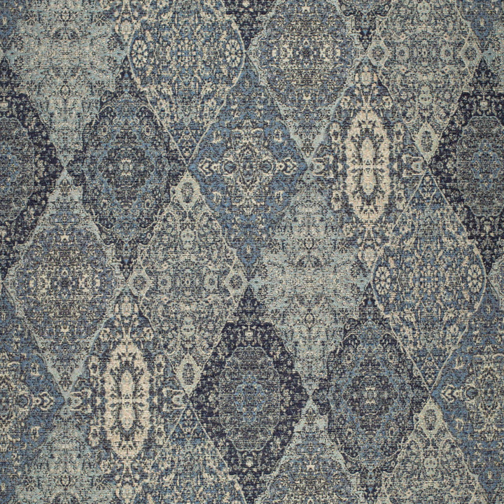 D4398 Cobalt by Charlotte Fabric Tapestry Classics III 100% Polyester Asia Exceeds 110,000 Wyzenbeek Rubs (Heavy Duty) Horizontal 27" x Vertical 27" 54 Inches - Fabric Carolina -