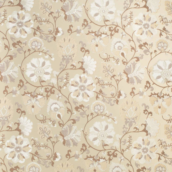 D4410 Eve Oyster by Charlotte Designer Fabric Vintage Damask 100% Polyester Asia </p><p>Repeat: Horizontal 14.5" x Vertical 14.75" 54 Inches - Swanky Fabrics -