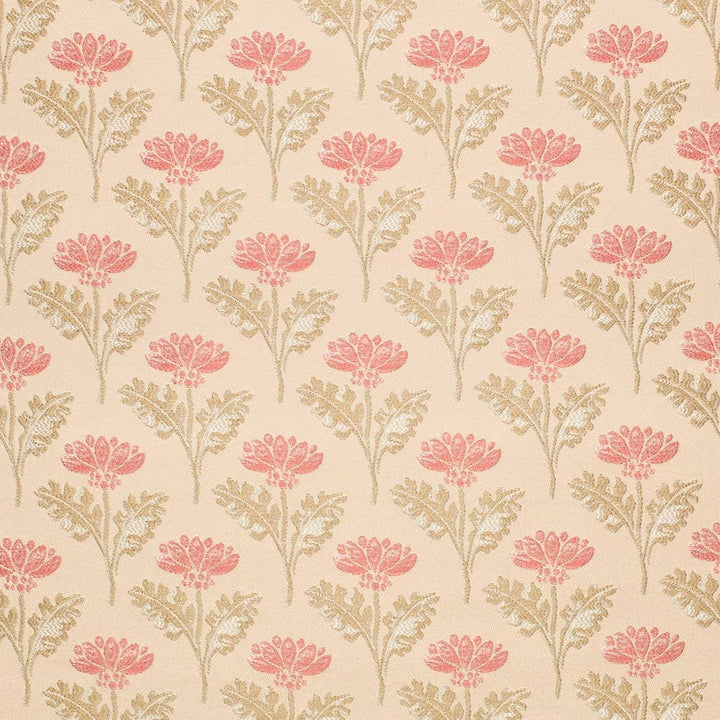 D4419 Grace Coral by Charlotte Designer Fabric Vintage Damask 100% Polyester Asia </p><p>Repeat: Horizontal 3.75" x Vertical 4" 54 Inches - Swanky Fabrics -