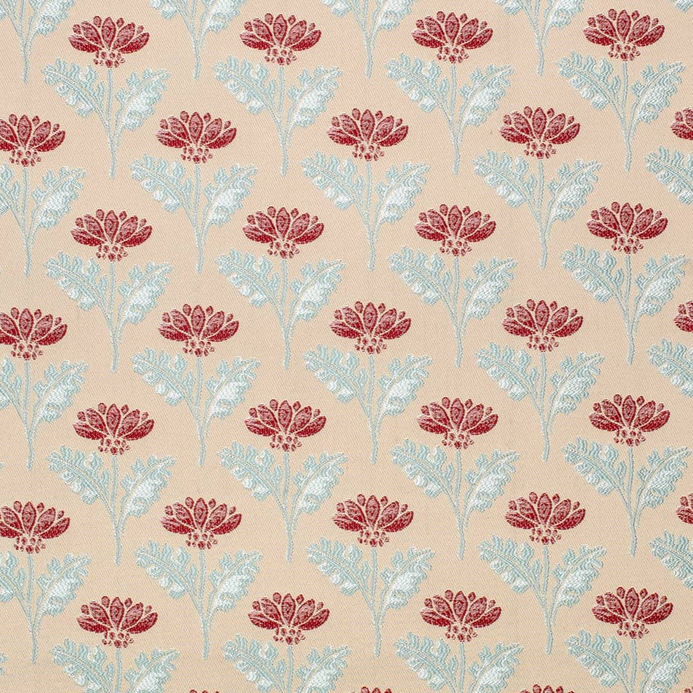 D4420 Grace Cardinal by Charlotte Designer Fabric Vintage Damask 100% Polyester Asia </p><p>Repeat: Horizontal 3.75" x Vertical 4" 54 Inches - Swanky Fabrics -