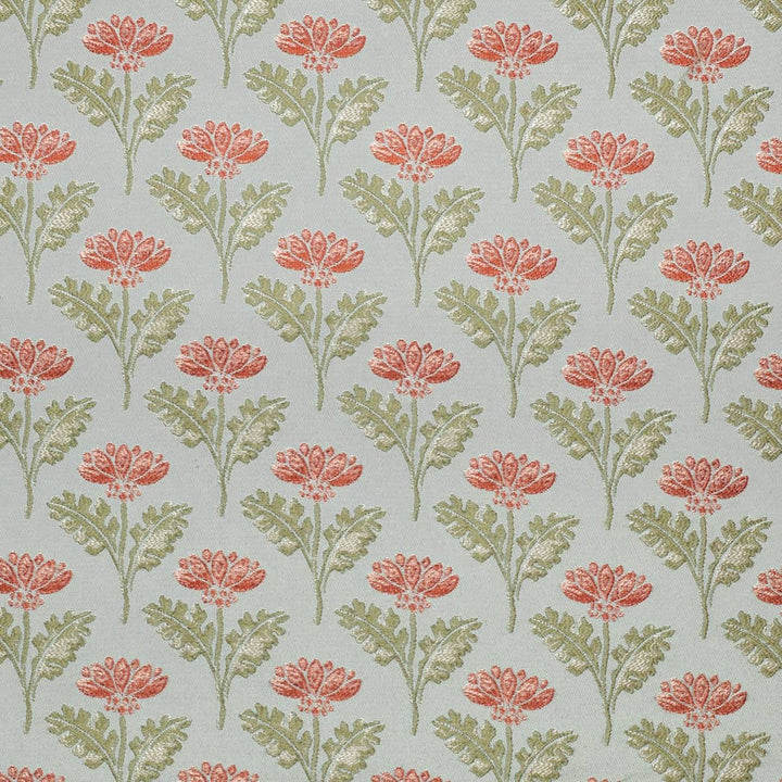 D4422 Grace Aqua by Charlotte Designer Fabric Vintage Damask 100% Polyester Asia </p><p>Repeat: Horizontal 3.75" x Vertical 4" 54 Inches - Swanky Fabrics -