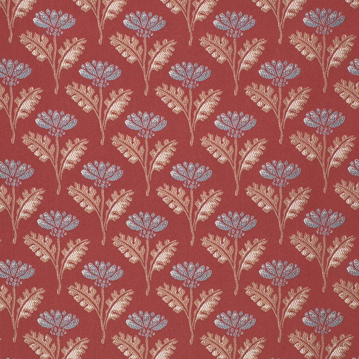 D4423 Grace Garnet by Charlotte Designer Fabric Vintage Damask 100% Polyester Asia </p><p>Repeat: Horizontal 3.75" x Vertical 4" 54 Inches - Swanky Fabrics -