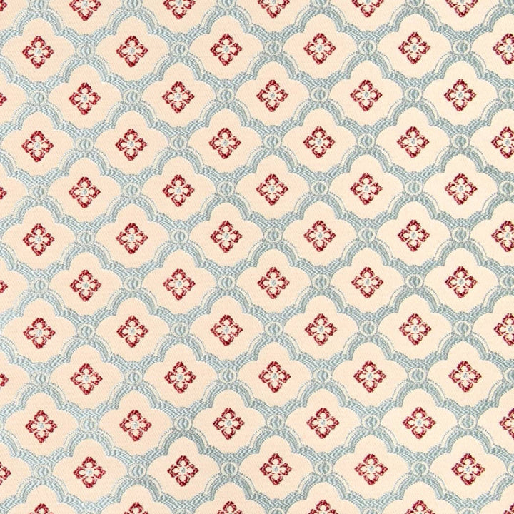 D4441 Mae Cardinal by Charlotte Designer Fabric Vintage Damask 100% Polyester Asia </p><p>Repeat: Horizontal 2" x Vertical 2" 54 Inches - Swanky Fabrics -