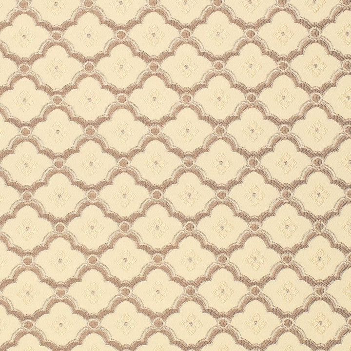 D4445 Mae Oyster by Charlotte Designer Fabric Vintage Damask 100% Polyester Asia </p><p>Repeat: Horizontal 2" x Vertical 2" 54 Inches - Swanky Fabrics -