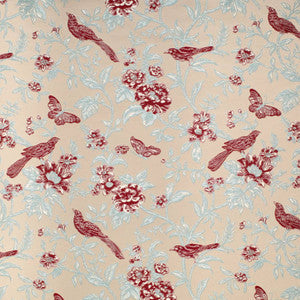Charlotte Fabric D4447 Eden Cardinal