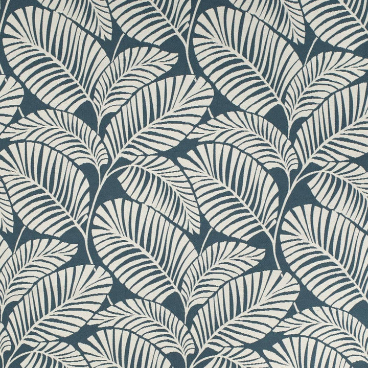 D4561 Palm Marine by Charlotte Designer Fabric Veranda II 71% Polypropylene, 29% Polyester Mexico </p><p>Repeat: Horizontal 11.5" x Vertical 22" 54 Inches - Swanky Fabrics -