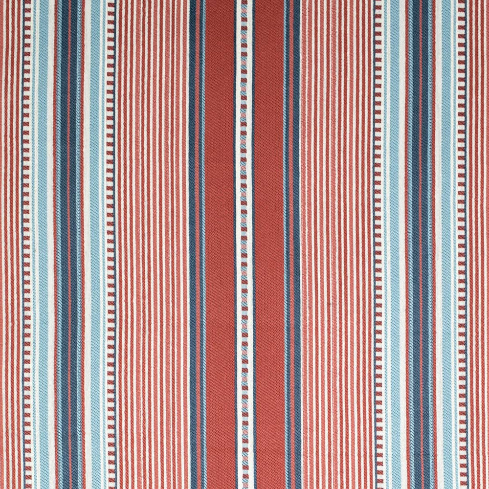D4564 Terrace Poppy by Charlotte Designer Fabric Veranda II 71% Polypropylene, 29% Polyester Mexico </p><p>Repeat: Horizontal 10" 54 Inches - Swanky Fabrics -