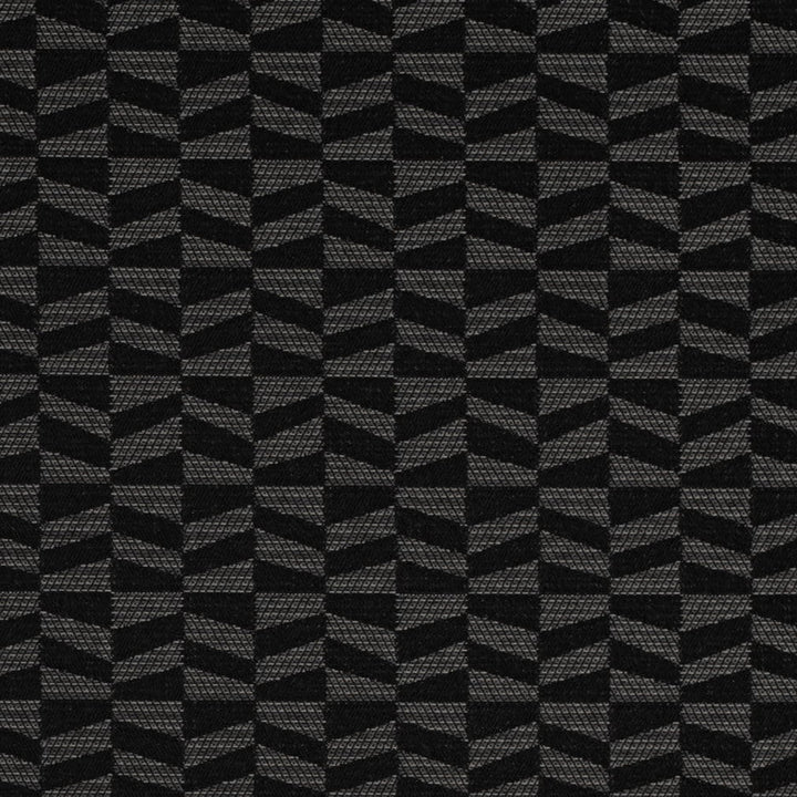 D4603 Jet by Charlotte Designer Fabric Contract Collective 100% Polyester USA Exceeds 100,000 Wyzenbeek Rubs (Heavy Duty) Horizontal 1.75" x Vertical 2.75" 54 Inches - Swanky Fabrics -