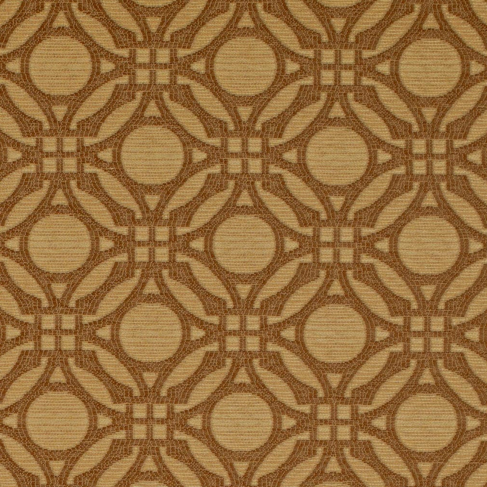 D4631 Bronze by Charlotte Designer Fabric Contract Collective 100% Polyester USA Exceeds 100,000 Wyzenbeek Rubs (Heavy Duty) Horizontal 4" x Vertical 3.5" 54 Inches - Swanky Fabrics -