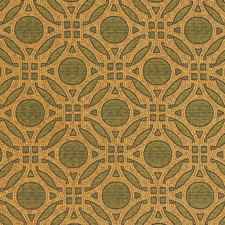 D4633 Olive by Charlotte Designer Fabric Contract Collective 100% Polyester USA Exceeds 100,000 Wyzenbeek Rubs (Heavy Duty) Horizontal 4" x Vertical 3.5" 54 Inches - Swanky Fabrics -