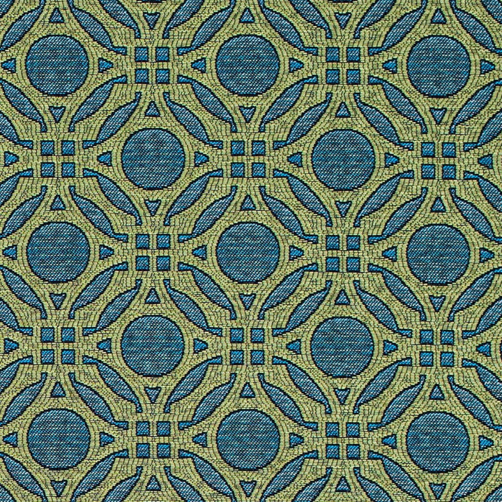D4634 Teal by Charlotte Designer Fabric Contract Collective 100% Polyester USA Exceeds 100,000 Wyzenbeek Rubs (Heavy Duty) Horizontal 4" x Vertical 3.5" 54 Inches - Swanky Fabrics -