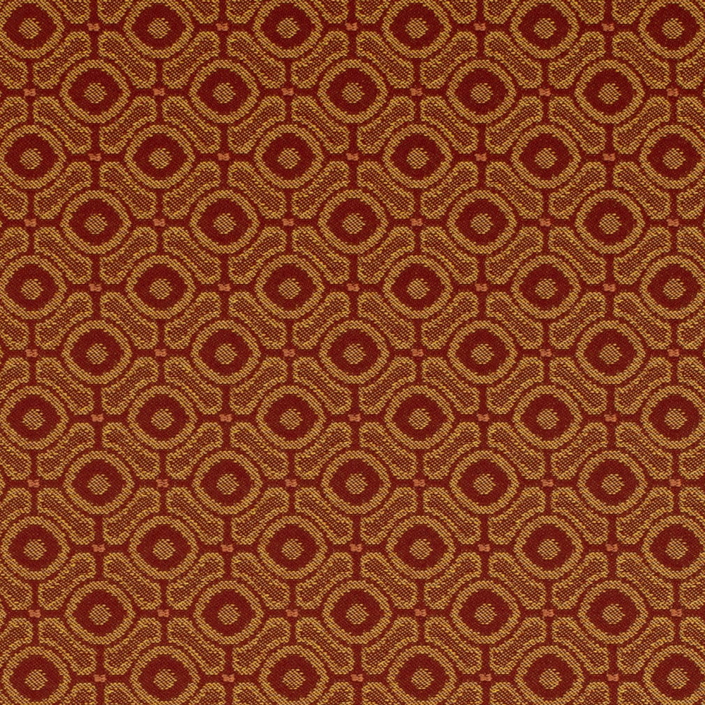 D4640 Crimson by Charlotte Designer Fabric Contract Collective 100% Polyester USA Exceeds 100,000 Wyzenbeek Rubs (Heavy Duty) Horizontal 1.75" x Vertical 1.75" 54 Inches - Swanky Fabrics -