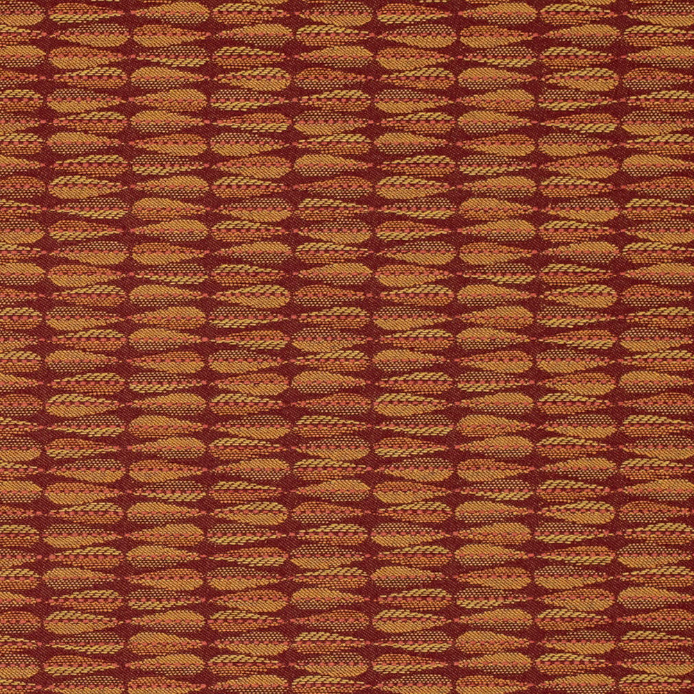 D4652 Cayenne by Charlotte Designer Fabric Contract Collective 100% Polyester USA Exceeds 100,000 Wyzenbeek Rubs (Heavy Duty) Horizontal 4.75" x Vertical 3.25" 54 Inches - Swanky Fabrics -