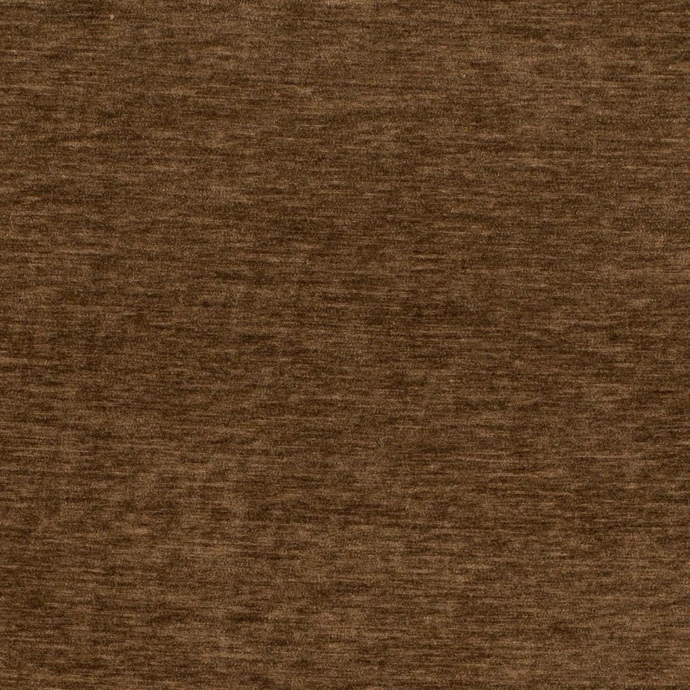 D4729 Chocolate by Charlotte Designer Fabric Luxe Velvet II 100% Polyester Asia Exceeds 120,000 Wyzenbeek Rubs (Heavy Duty) No Repeat 54 Inches - Swanky Fabrics -