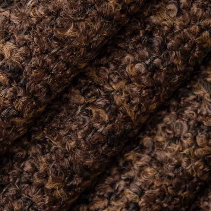 Value Boucle Walnut D4935 by Charlotte Fabrics Fabric Charlotte Fabrics Fabric Value Boucle 98% Polypropylene, 2% Polyester USA No Repeat 54"  - Fabric Carolina - 