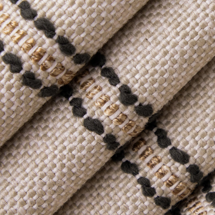 Value Stripes Caper D5083 by Charlotte Fabrics Fabric Charlotte Fabrics Fabric Value Stripes 98% Polypropylene, 2% Polyester USA Horizontal 1.75" 54"  - Fabric Carolina - 
