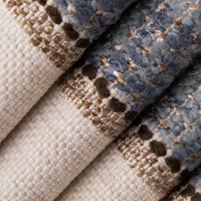 Value Stripes Blue D5100 by Charlotte Fabrics Fabric Charlotte Fabrics Fabric Value Stripes 97% Polypropylene, 3% Polyester USA Horizontal 6.75" 54"  - Fabric Carolina - 