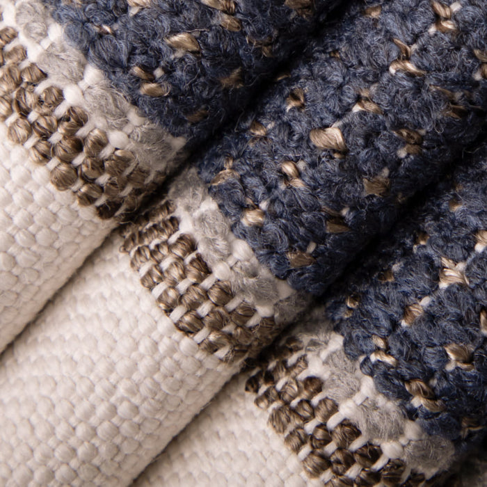 Value Stripes Denim D5102 by Charlotte Fabrics Fabric Charlotte Fabrics Fabric Value Stripes 97% Polypropylene, 3% Polyester USA Horizontal 6.75" 54"  - Fabric Carolina - 