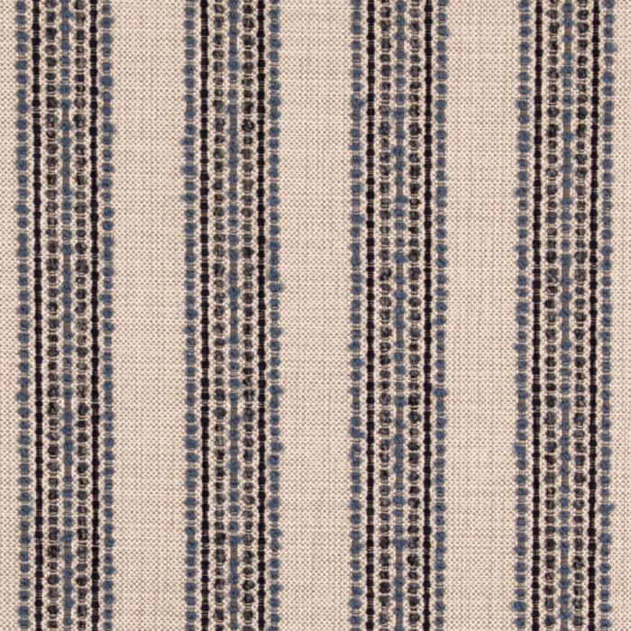 Value Stripes Blueberry D5112 by Charlotte Fabrics Fabric Charlotte Fabrics Fabric Value Stripes 94% Polypropylene, 4% Recycled Polyester, 2% Polyester USA Horizontal 2.75" 54"  - Fabric Carolina - 