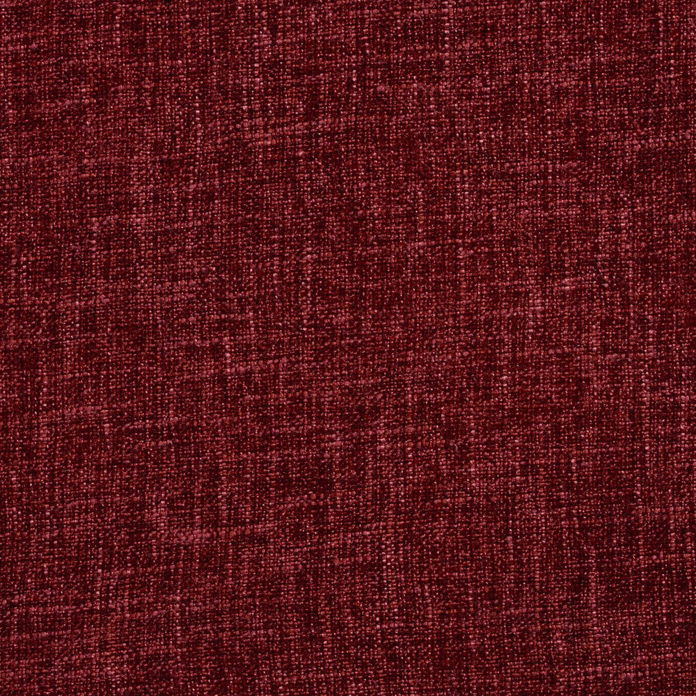 D698 Crimson by Charlotte Designer Fabric Chenille Textures 82% Polyester, 18% Rayon Asia Exceeds 80,000 Wyzenbeek Rubs (Heavy Duty) No Repeat 54 Inches - Swanky Fabrics -