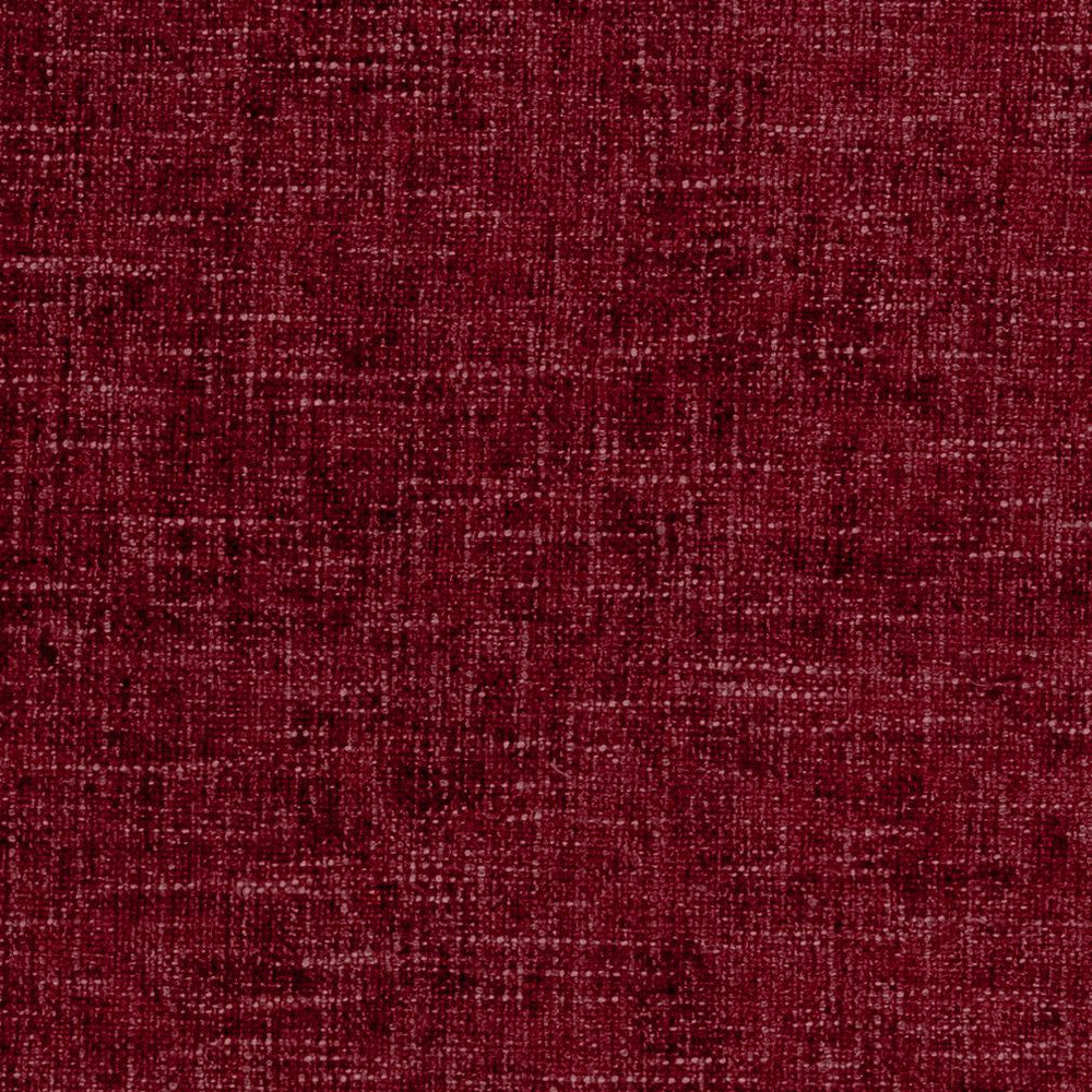 D708 Scarlet by Charlotte Designer Fabric Chenille Textures 82% Polyester, 18% Rayon Asia Exceeds 80,000 Wyzenbeek Rubs (Heavy Duty) No Repeat 54 Inches - Swanky Fabrics -