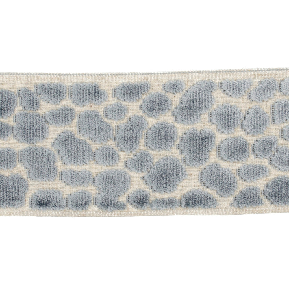 Alpas Sky by Europatex Designer Fabric Alpas 100% Polyester 3.50 inches - Swanky Fabrics -