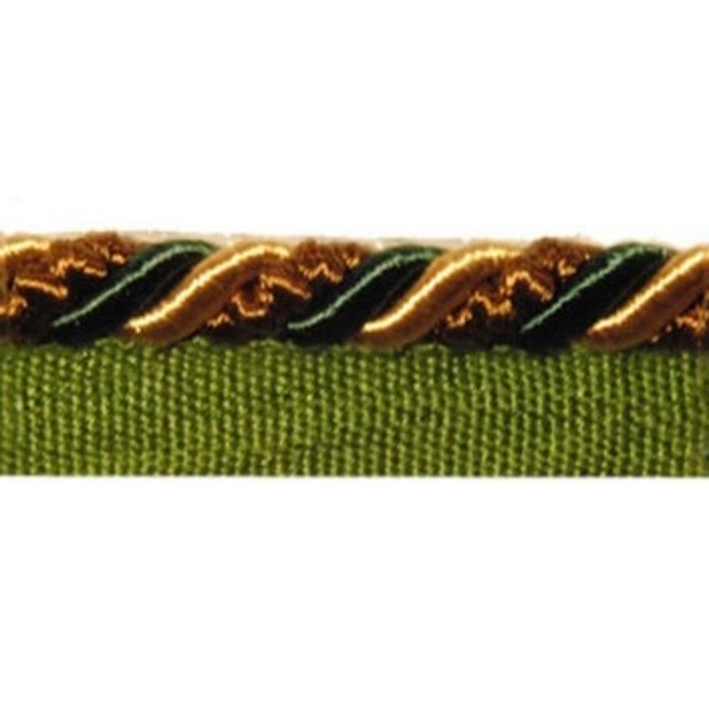 Cord 553 Irish Ivy by Europatex Designer Fabric Cord 100% Polyester 0.38 inches - Swanky Fabrics -
