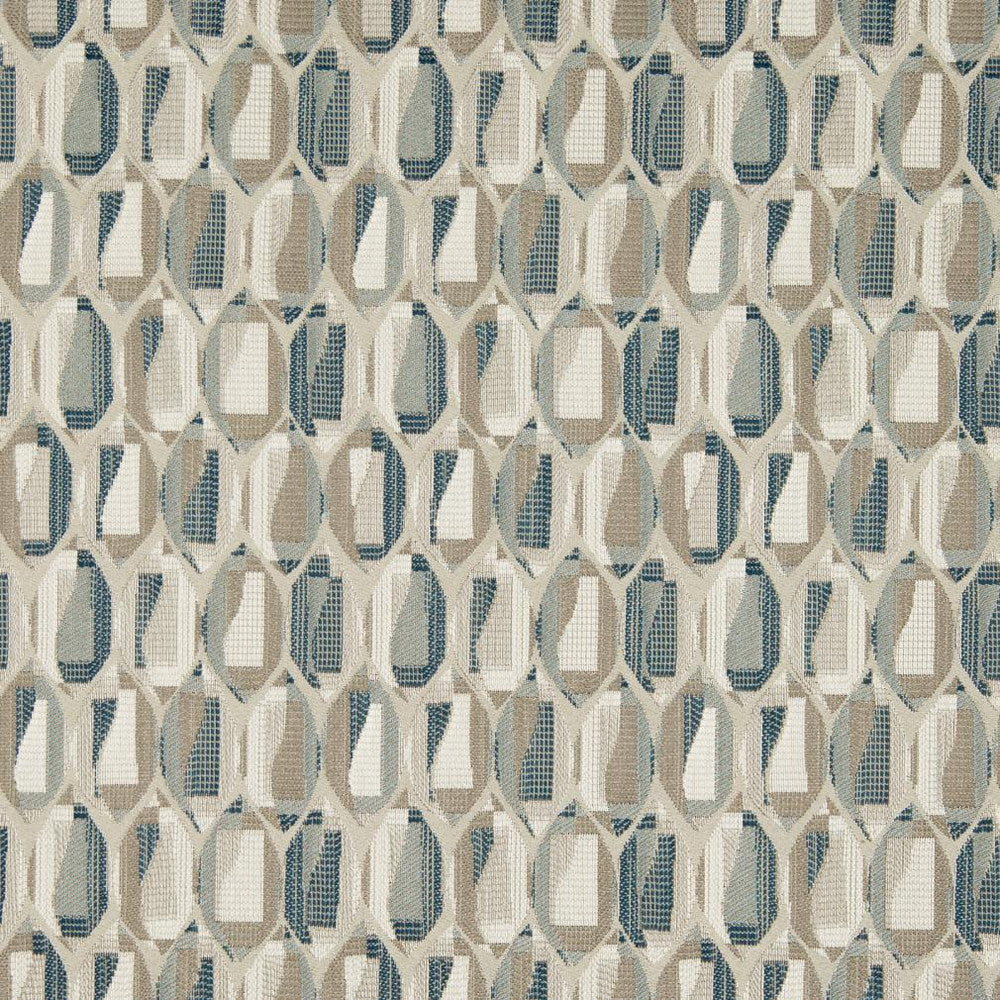 D820 Carlsbad/Sky by Charlotte Designer Fabric Contemporary Wovens II 100% Woven Polyester Asia Exceeds 42,000 Wyzenbeek Rubs (Heavy Duty) </p><p>Repeat: Horizontal: 4.5" x Vertical: 4" 54 Inches - Swanky Fabrics -