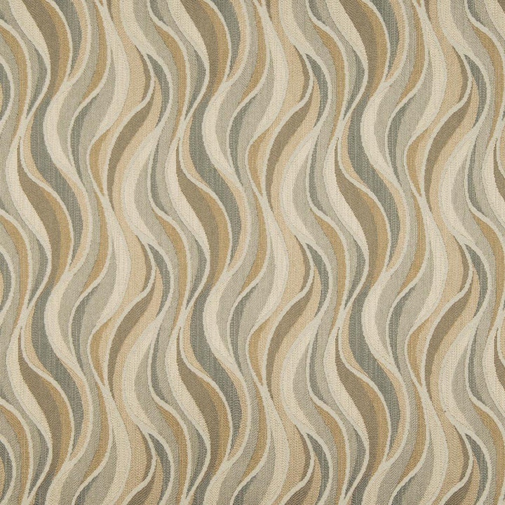 D830 Niagara/Sand by Charlotte Designer Fabric Contemporary Wovens II 100% Woven Polyester Asia Exceeds 42,000 Wyzenbeek Rubs (Heavy Duty) Horizontal 6" 54 Inches - Swanky Fabrics -