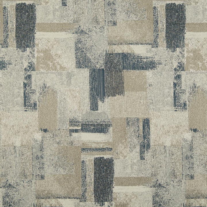 D837 Denali/Sky by Charlotte Designer Fabric Contemporary Wovens II 100% Woven Polyester Asia Exceeds 42,000 Wyzenbeek Rubs (Heavy Duty) </p><p>Repeat: Horizontal: 14.5" x Vertical: 29.5" 54 Inches - Swanky Fabrics -