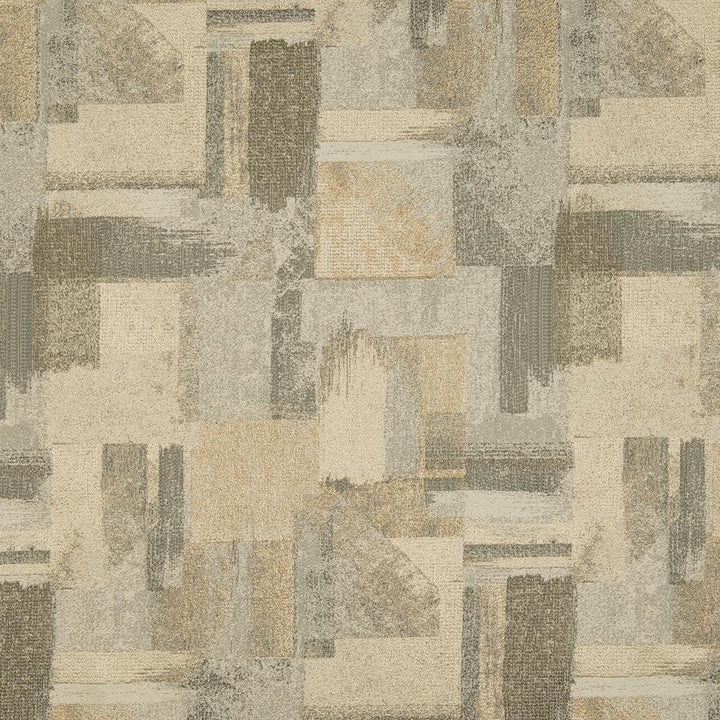 D839 Denali/Sand by Charlotte Designer Fabric Contemporary Wovens II 100% Woven Polyester Asia Exceeds 42,000 Wyzenbeek Rubs (Heavy Duty) Horizontal 14.5" x Vertical 29.5" 54 Inches - Swanky Fabrics -