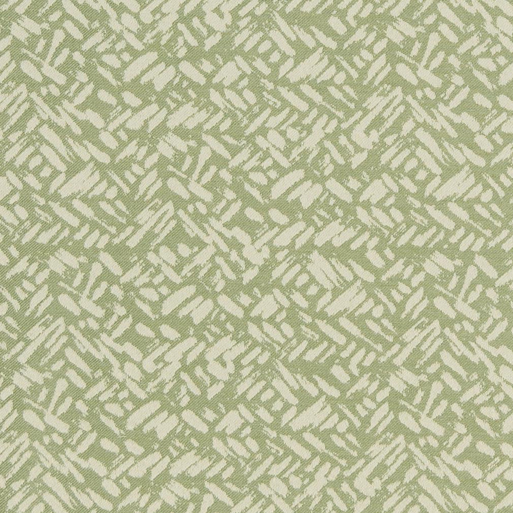 D909 Rice/Aloe by Charlotte Designer Fabric Durables III 100% Woven Polyester Made In USA Exceeds 100,000 Wyzenbeek Rubs (Heavy Duty) </p><p>Repeat: Horizontal: 7.25" x Vertical: 6.75" 54 Inches - Swanky Fabrics -