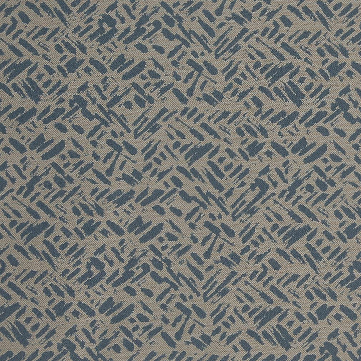 D911 Rice/Cobalt by Charlotte Designer Fabric Durables III 100% Woven Polyester Made In USA Exceeds 100,000 Wyzenbeek Rubs (Heavy Duty) </p><p>Repeat: Horizontal: 7.25" x Vertical: 6.75" 54 Inches - Swanky Fabrics -
