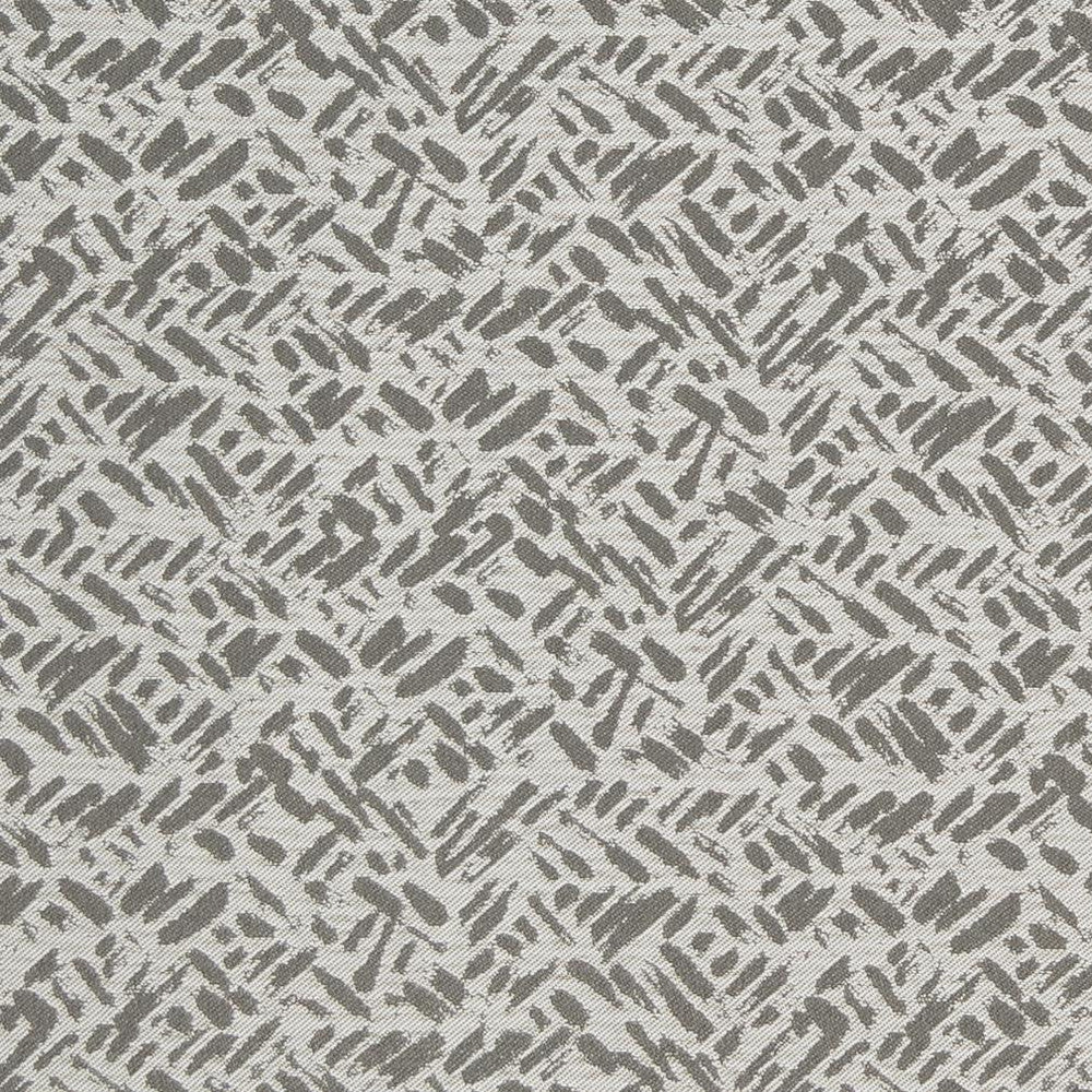 D916 Rice/Silver by Charlotte Designer Fabric Durables III 100% Woven Polyester Made In USA Exceeds 100,000 Wyzenbeek Rubs (Heavy Duty) Horizontal 7.25" x Vertical 6.75" 54 Inches - Swanky Fabrics -