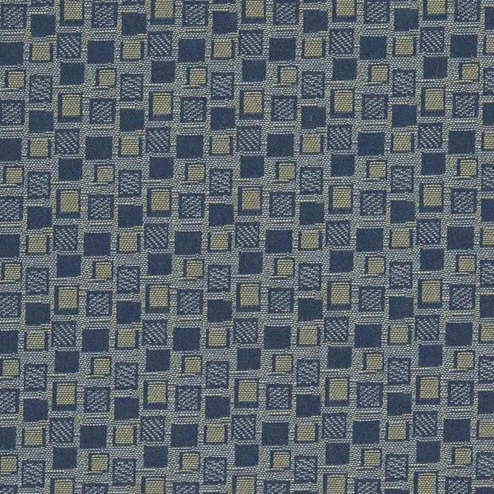D925 Squares/Navy by Charlotte Designer Fabric Durables III 100% Woven Polyester Made In USA Exceeds 100,000 Wyzenbeek Rubs (Heavy Duty) </p><p>Repeat: Horizontal: 1.75" x Vertical: 1.75" 54 Inches - Swanky Fabrics -