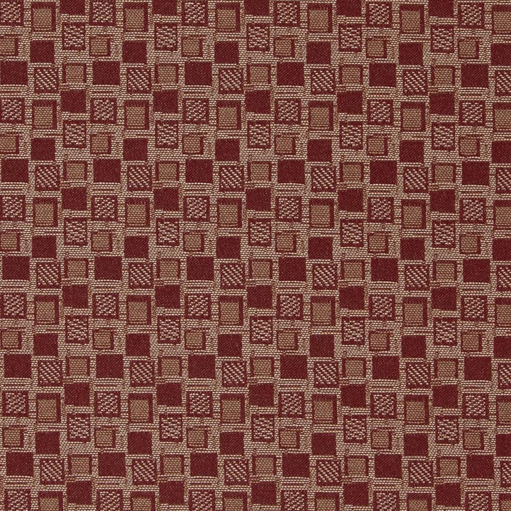 D928 Squares/Spice by Charlotte Designer Fabric Durables III 100% Woven Polyester Made In USA Exceeds 100,000 Wyzenbeek Rubs (Heavy Duty) </p><p>Repeat: Horizontal: 1.75" x Vertical: 1.75" 54 Inches - Swanky Fabrics -