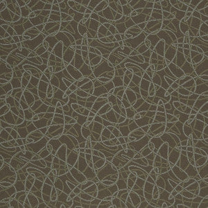 Charlotte Fabric D931 Squiggles/Chocolate