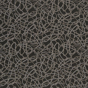 Charlotte Fabric D932 Squiggles/Coal