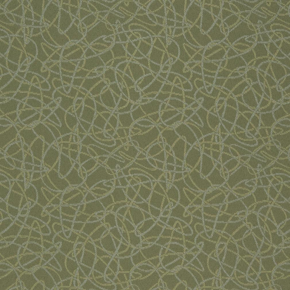 D934 Squiggles/Sage by Charlotte Designer Fabric Durables III 100% Woven Polyester Made In USA Exceeds 100,000 Wyzenbeek Rubs (Heavy Duty) </p><p>Repeat: Horizontal: 7.25" x Vertical: 7.25" 54 Inches - Swanky Fabrics -