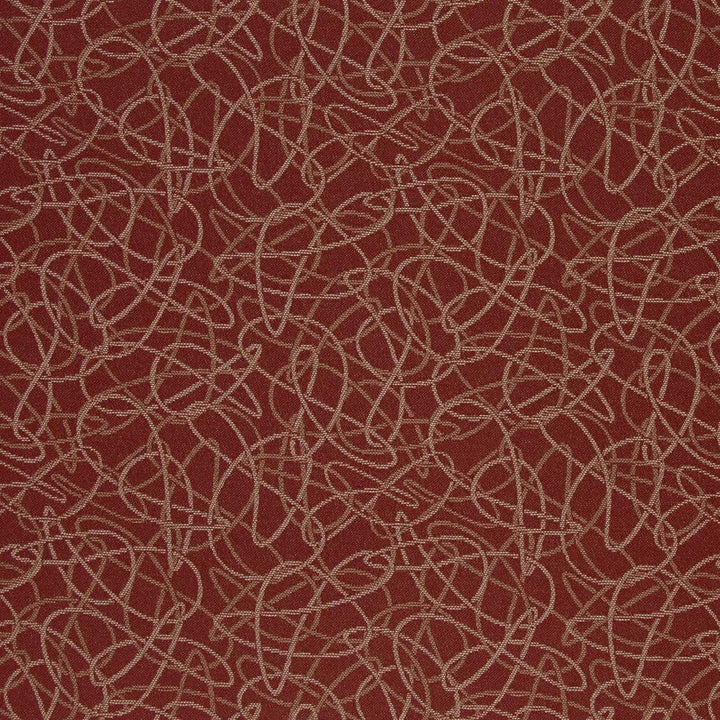 D936 Squiggles/Spice by Charlotte Designer Fabric Durables III 100% Woven Polyester Made In USA Exceeds 100,000 Wyzenbeek Rubs (Heavy Duty) </p><p>Repeat: Horizontal: 7.25" x Vertical: 7.25" 54 Inches - Swanky Fabrics -