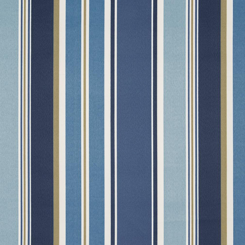 D940 Chambray Stripe by Charlotte Designer Fabric Prints & Wovens 100% Acrylic Asia Exceeds 30,000 Wyzenbeek Rubs (Heavy Duty) Horizontal 13.5" 54 Inches - Swanky Fabrics -