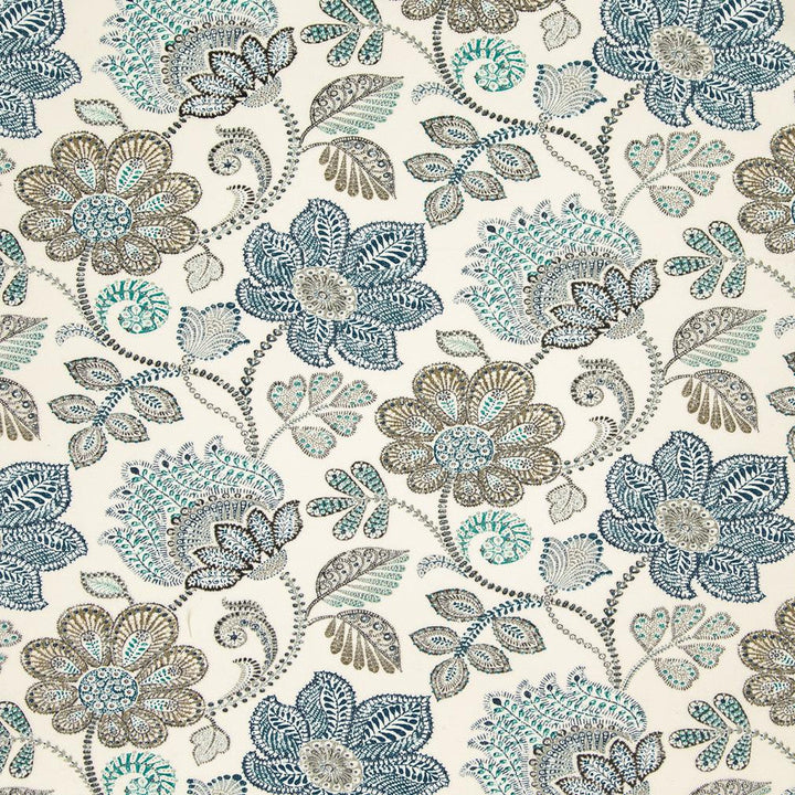 D941 Chambray by Charlotte Designer Fabric Prints & Wovens 100% Acrylic Asia Exceeds 30,000 Wyzenbeek Rubs (Heavy Duty) </p><p>Repeat: Horizontal: 26.5" x Vertical: 18" 54 Inches - Swanky Fabrics -