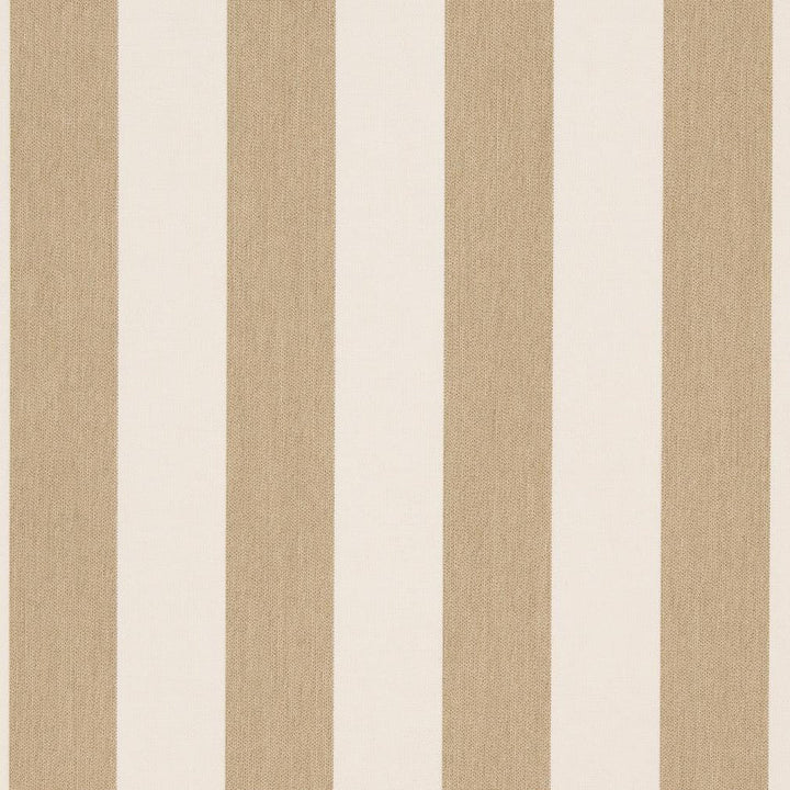 D984 Dune Stripe by Charlotte Designer Fabric Prints & Wovens 100% Solution Dyed Woven Acrylic Italy Exceeds 25,000 Wyzenbeek Rubs (Heavy Duty) Horizontal 4" 54 Inches - Swanky Fabrics -