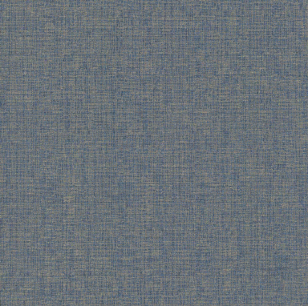 Caprice Blue Wallpaper by York Wallcoverings Designer Artisan Digest Covers about 60.8 square feet 27-in by 27-ft long roll Unpasted 12.63 - Swanky Fabrics -