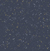Seabrook Designs Wallpaper Paint Splatter Navy and Metallic Gold DA60802
